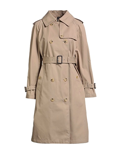 MACKINTOSH Double breasted pea coat Sand 100% Cotton