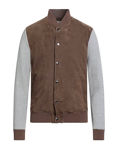KIRED Bomber Brown 100% Lambskin, Cotton