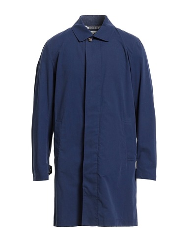 KIRED Full-length jacket Navy 42% Lyocell, 32% Polyester, 26% Cotton