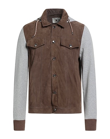 KIRED Jacket Brown 100% Lambskin, Cotton