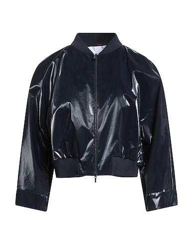 FABIANA FILIPPI Куртка-бомбер 65% Хлопок, 35% Вискоза, Шерсть мериноса, Бессвинцовая латунь Ecobrass