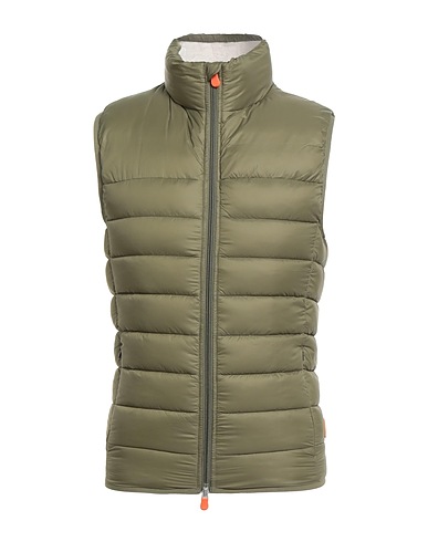 SAVE THE DUCK Smanicati Verde militare 100% Nylon