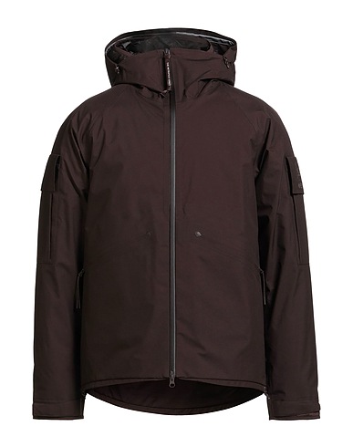 C.P. COMPANY Shell jacket Chocolate brown 100% Polyamide