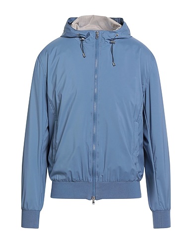 BARBA Napoli Jacket Pastel blue 100% Polyester