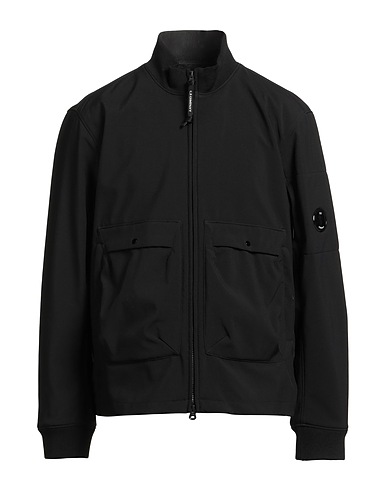C.P. COMPANY Jackets NERO 94% Polyester, 6% Elastane