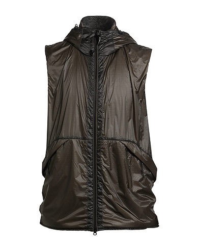 C.P. COMPANY Vest Dark green 100% Polyamide