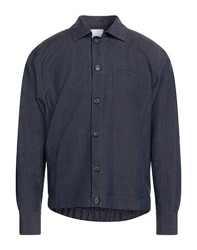 PT Torino Jacket Navy blue 54% Virgin Wool, 46% Linen