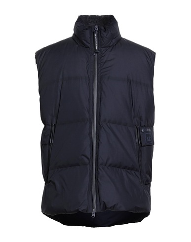 C.P. COMPANY Vest Midnight blue 100% Polyamide, Polyurethane resin