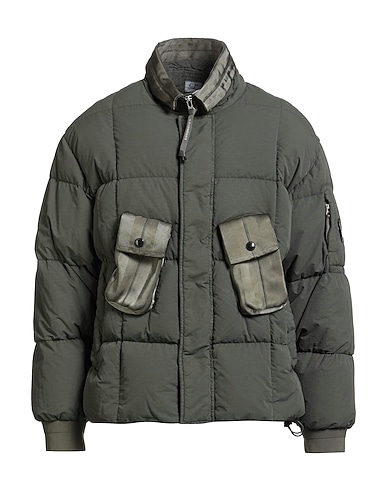 C.P. COMPANY Shell  jacket Dark green 100% Polyamide
