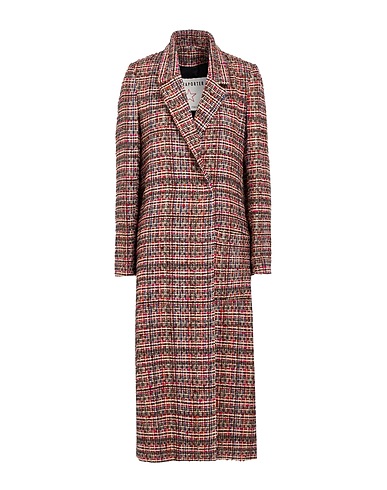 SHIRTAPORTER Coat Brick 50% Virgin Wool, 22% Polyester, 19% Acrylic, 9% Polyamide