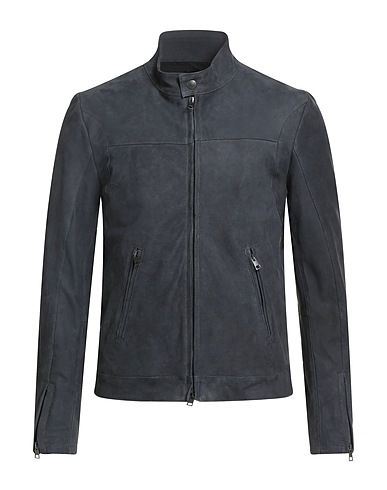 STREET LEATHERS Biker jacket Charcoal 100% Leather