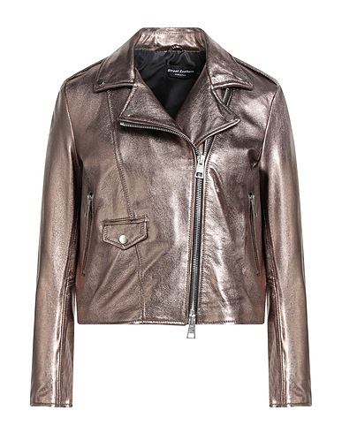 STREET LEATHERS Biker jacket Bronze Leather