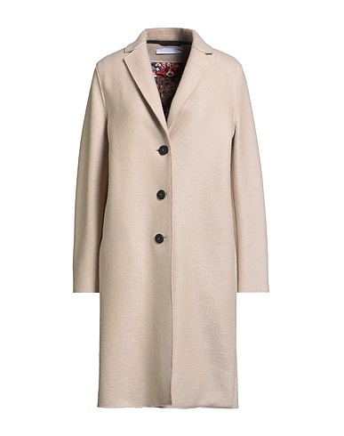 HARRIS WHARF LONDON Coat Beige 100% Virgin Wool