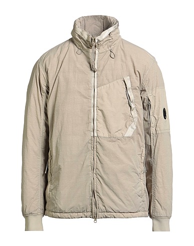 C.P. COMPANY Jacket Sage green 100% Polyamide, Elastane