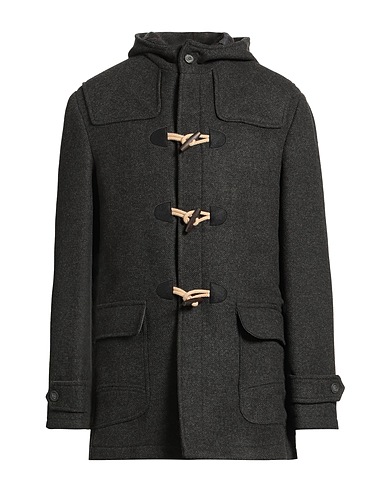 ALESSANDRO GILLES Coat Charcoal 50% Acrylic, 30% Wool, 20% Polyester