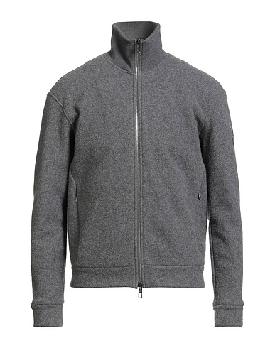 GIORGIO ARMANI Bomber Grey 97% Cashmere, 3% Wool