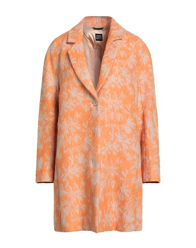 CINZIA ROCCA Coat Orange 77% Alpaca wool, 23% Silk