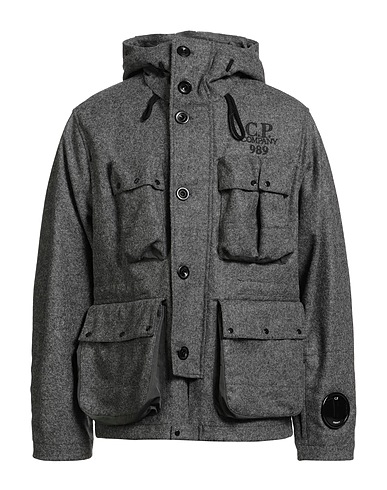 C.P. COMPANY Coat Grey 100% Wool