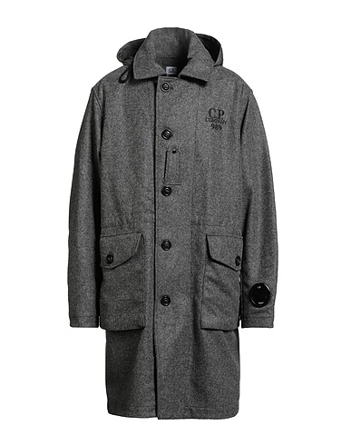 C.P. COMPANY Coat Grey 100% Wool