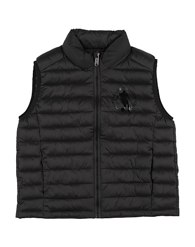BIKKEMBERGS Gilet Black 100% Nylon