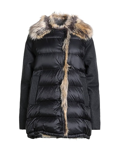 FAY Steppjacke Schwarz 100% Polyamid, Acryl, Modacryl, Polyester