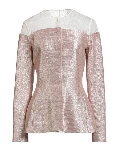 ROCHAS Jacket Blush 58% Linen, 42% Elastane