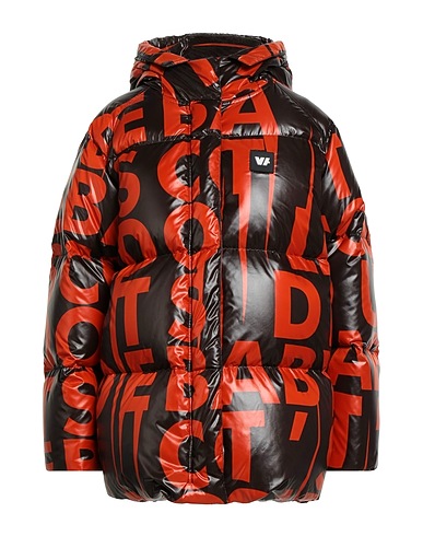 VENERA ARAPU Shell jacket Orange 100% Polyester