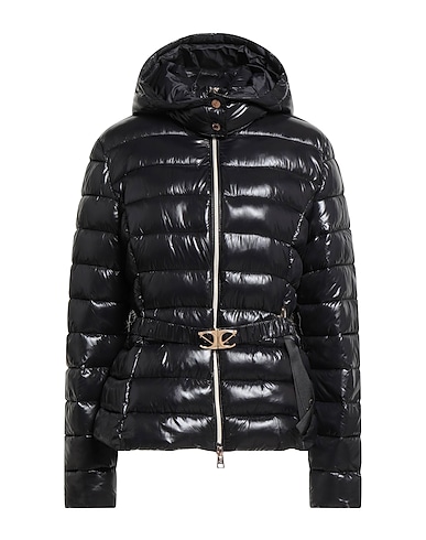 CAFèNOIR Shell jacket JEANS Black 100% Nylon