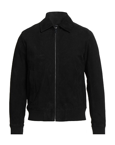 THEORY Jacket Black 100% Lambskin