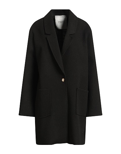 GRETHA Milano Coat Black 100% Polyester
