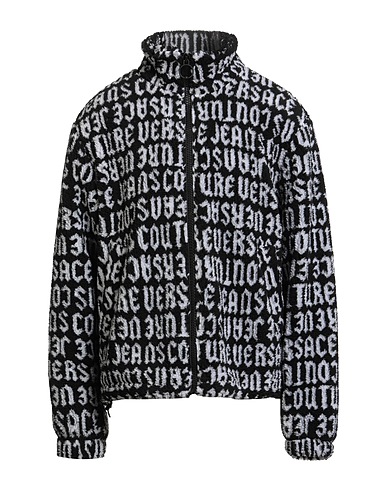 VERSACE JEANS COUTURE Jacket Black 68% Polyester, 32% Acrylic