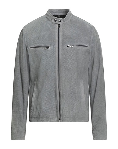 BELSTAFF Jacket Grey Goat skin