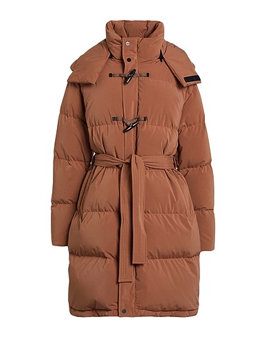 DUNO Shell jacket Light brown 88% Polyester, 12% Polyamide