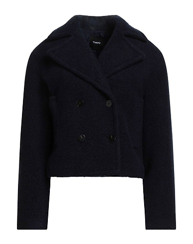 THEORY Coat Midnight blue 60% Recycled wool, 22% Nylon, 13% Polyester, 4% Other Fibres, 1% Elastane