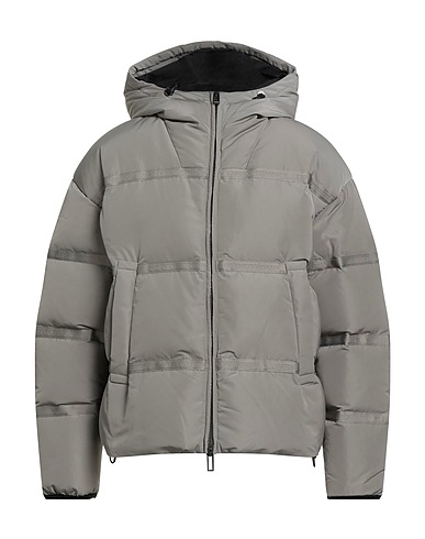 EMPORIO ARMANI 다운 자켓 그레이 100% 폴리에스테르