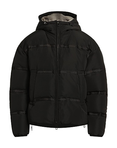 EMPORIO ARMANI Shell  jacket Black 100% Polyester