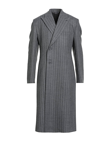 DIOR Coat Grey 100% Virgin Wool