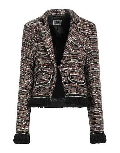 PHO Firenze Jacket MARRONE 45% Polyacrylic, 30% Wool, 15% Nylon, 7% Polyester, 3% Metallic fiber
