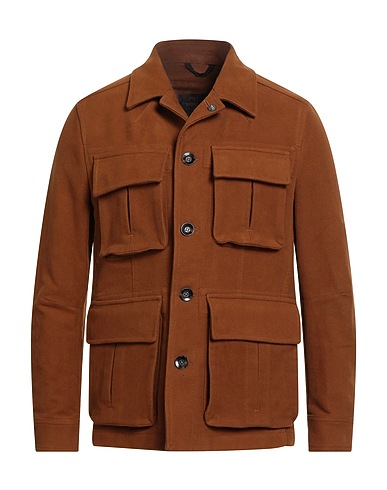 OFFICINA 36 Jacket Camel 100% Cotton