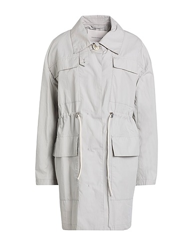 MACKINTOSH Full-length jacket Light grey 100% Cotton