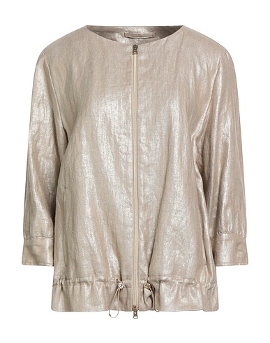 HERNO Giubbotto Platino 100% Lino, Poliuretano