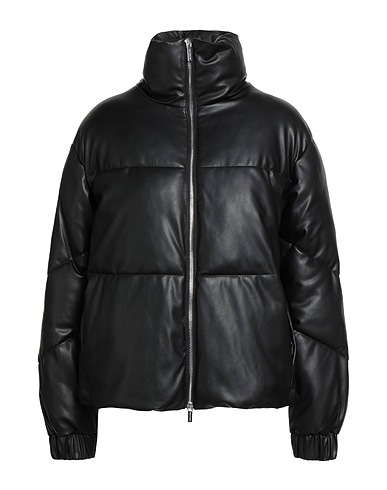 ARMANI EXCHANGE Shell jacket Black 100% Polyester, Polyurethane