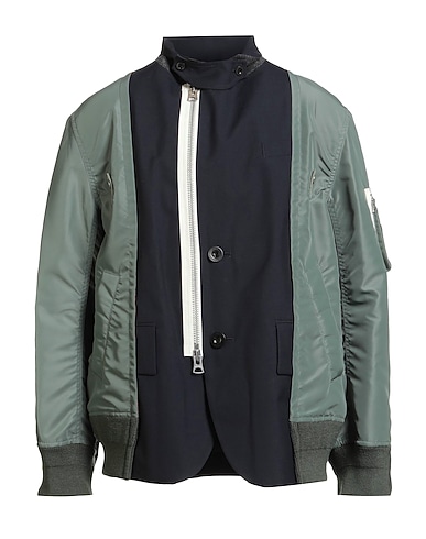 SACAI Jacket Sage green 70% Polyester, 30% Wool