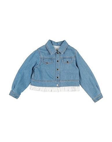 ELISABETTA FRANCHI Denim jacket LA MIA BAMBINA 100% Cotton, Polyester