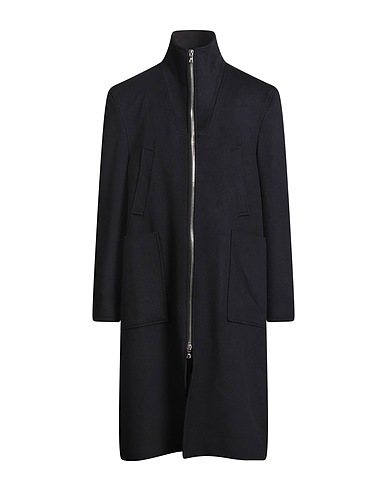 OFFICINE GÉNÉRALE Coat Midnight blue 90% Virgin Wool, 10% Cashmere