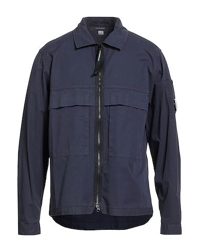 C.P. COMPANY Jacket Navy blue 100% Cotton