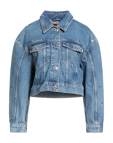 HUGO Denim jacket Blue 100% Cotton