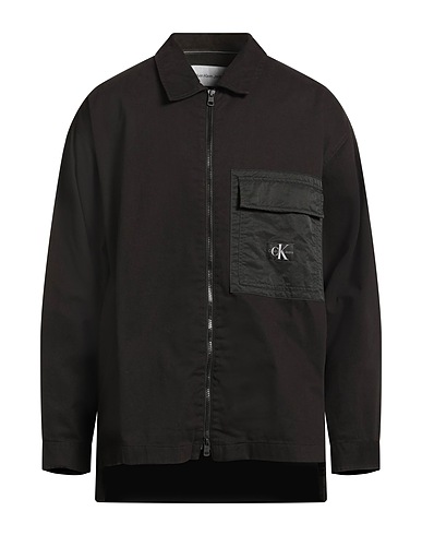 CALVIN KLEIN JEANS Giubbotto Nero 100% Cotone