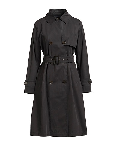 HERNO Double breasted pea coat Midnight blue 100% Cotton