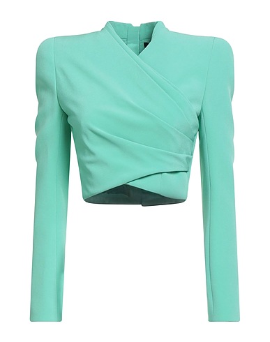 BALMAIN Top Light green 100% Viscose